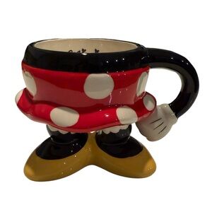 Disney Parks Minnie Mouse Pants Ceramic Coffee Tea Cocoa Mug.